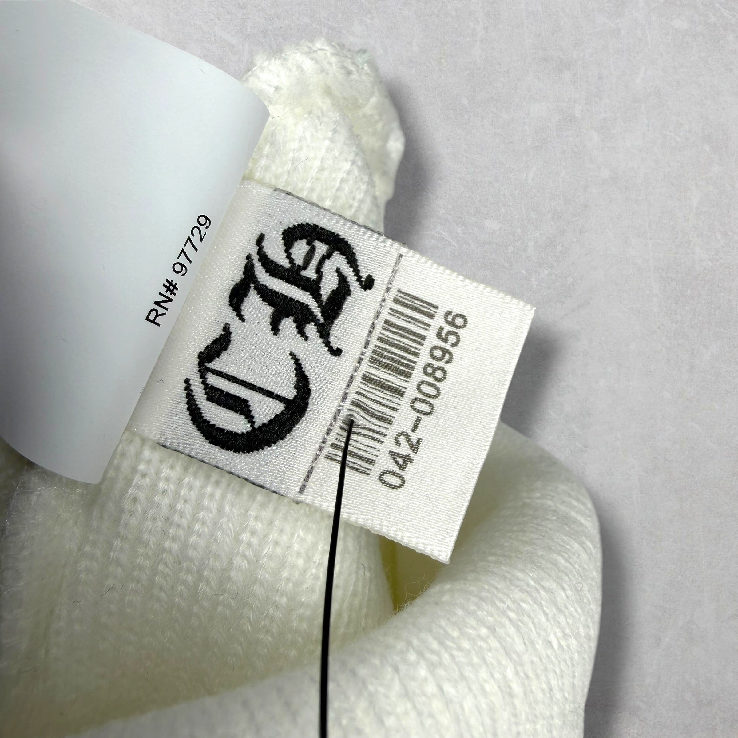 Chrome Hearts CH Logo White Beanie
