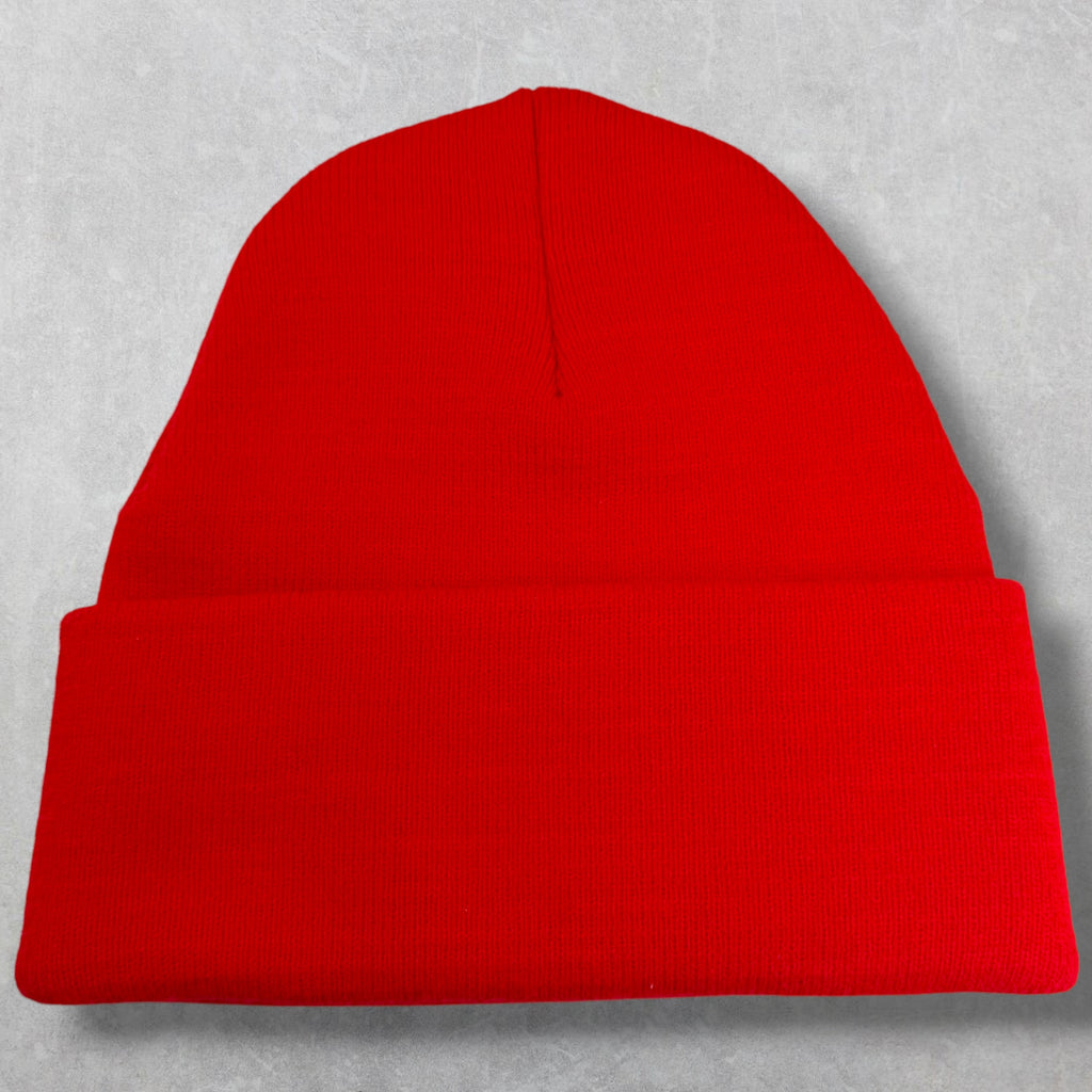 Chrome Hearts Logo Beanie Red