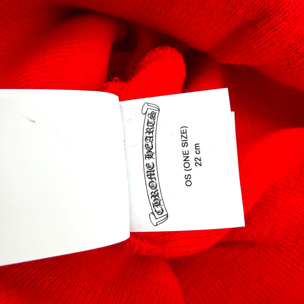 Chrome Hearts Logo Beanie Red