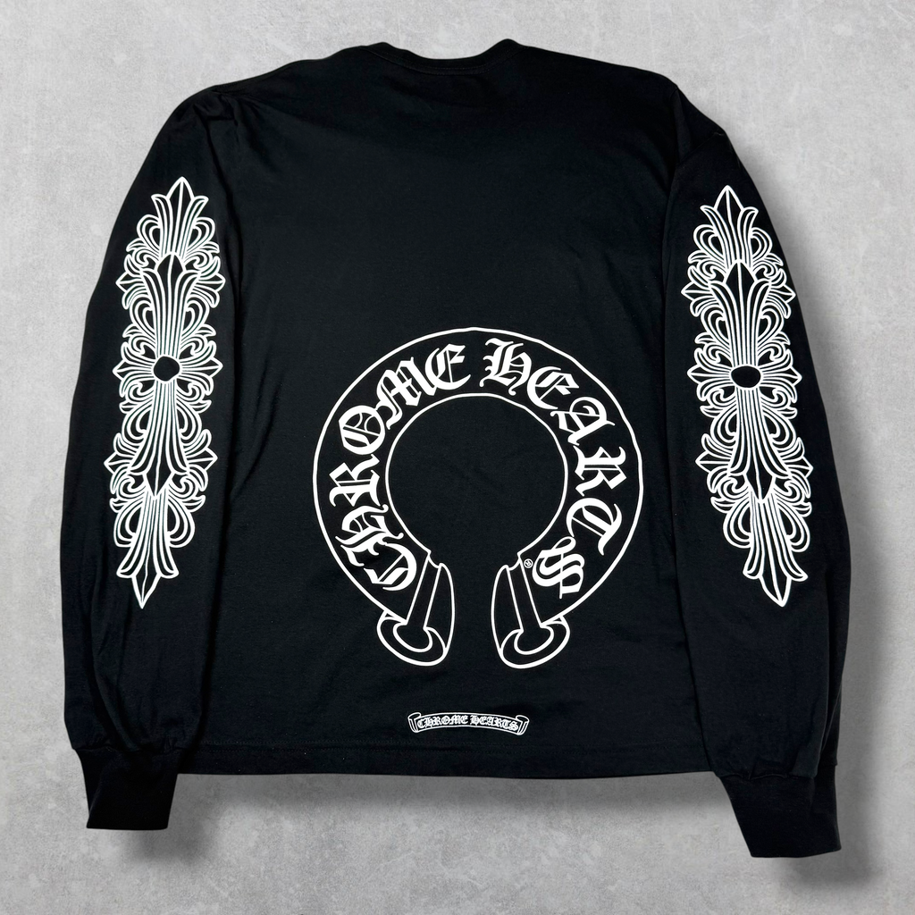 Chrome Hearts Horseshoe Floral L/S L