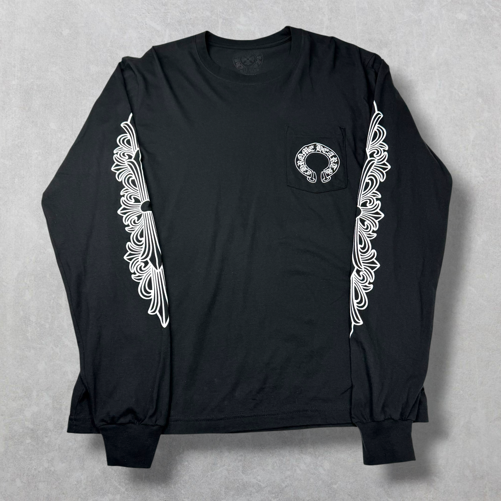 Chrome Hearts Horseshoe Floral L/S L