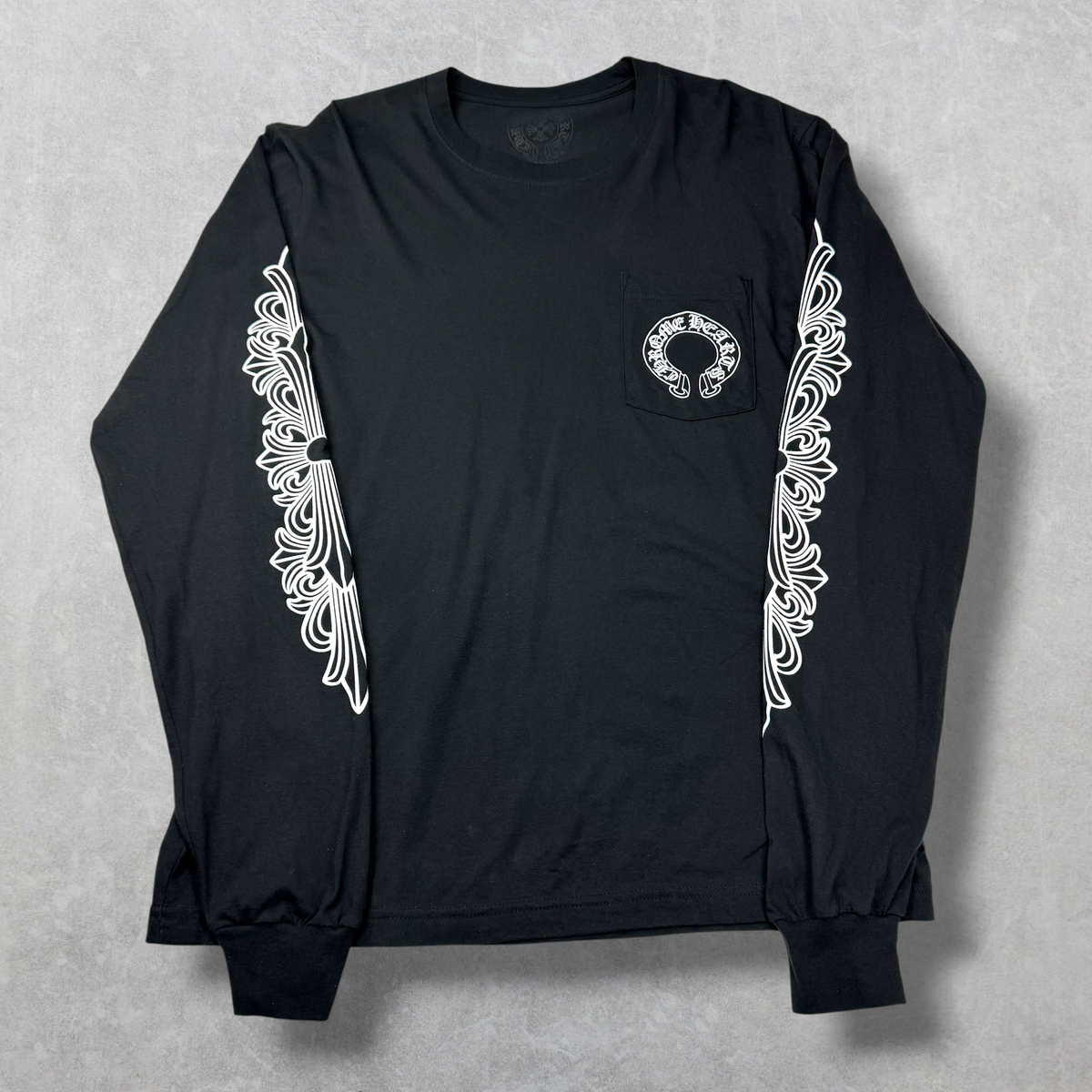 Chrome Hearts Horseshoe Floral L/S L
