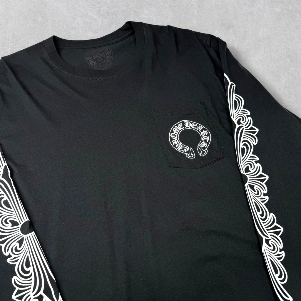 Chrome Hearts Horseshoe Floral L/S L