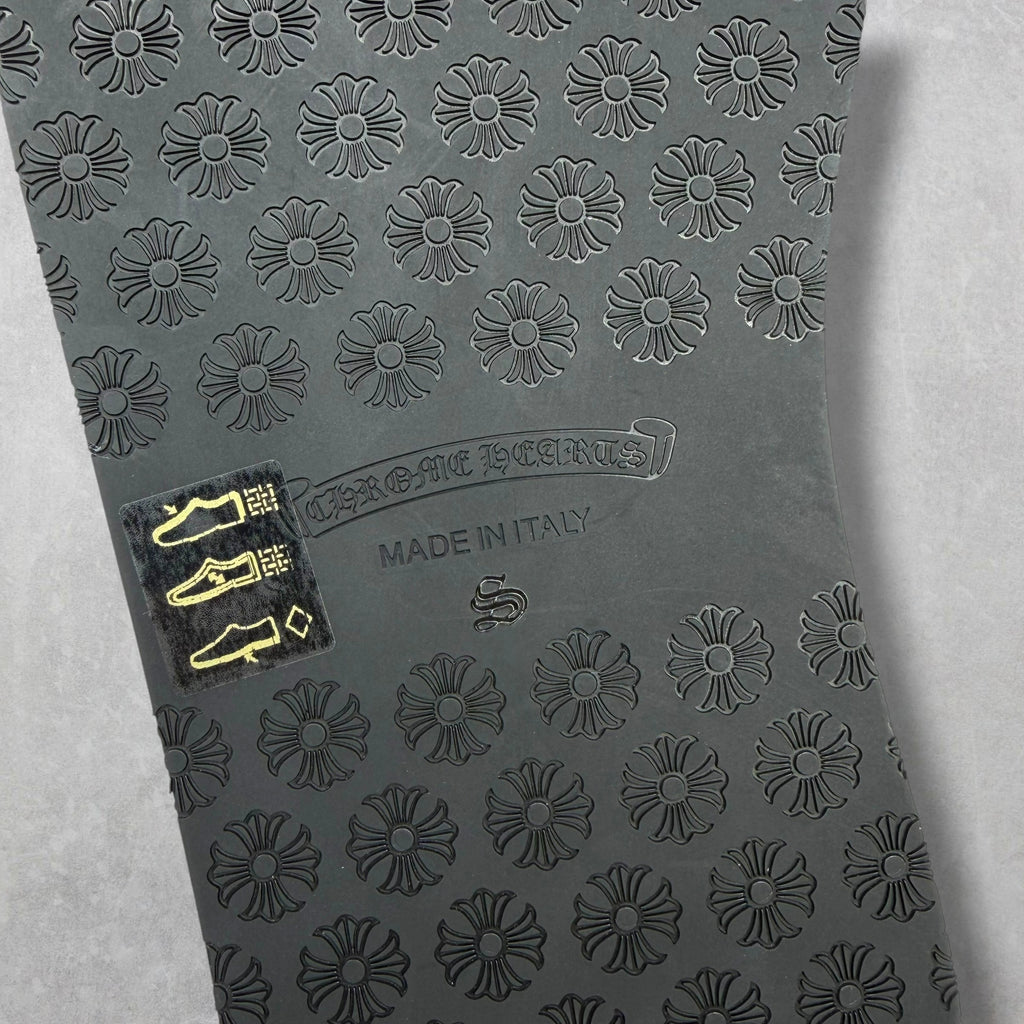 Chrome Hearts Hotel Slippers Black S (7-7.5US)