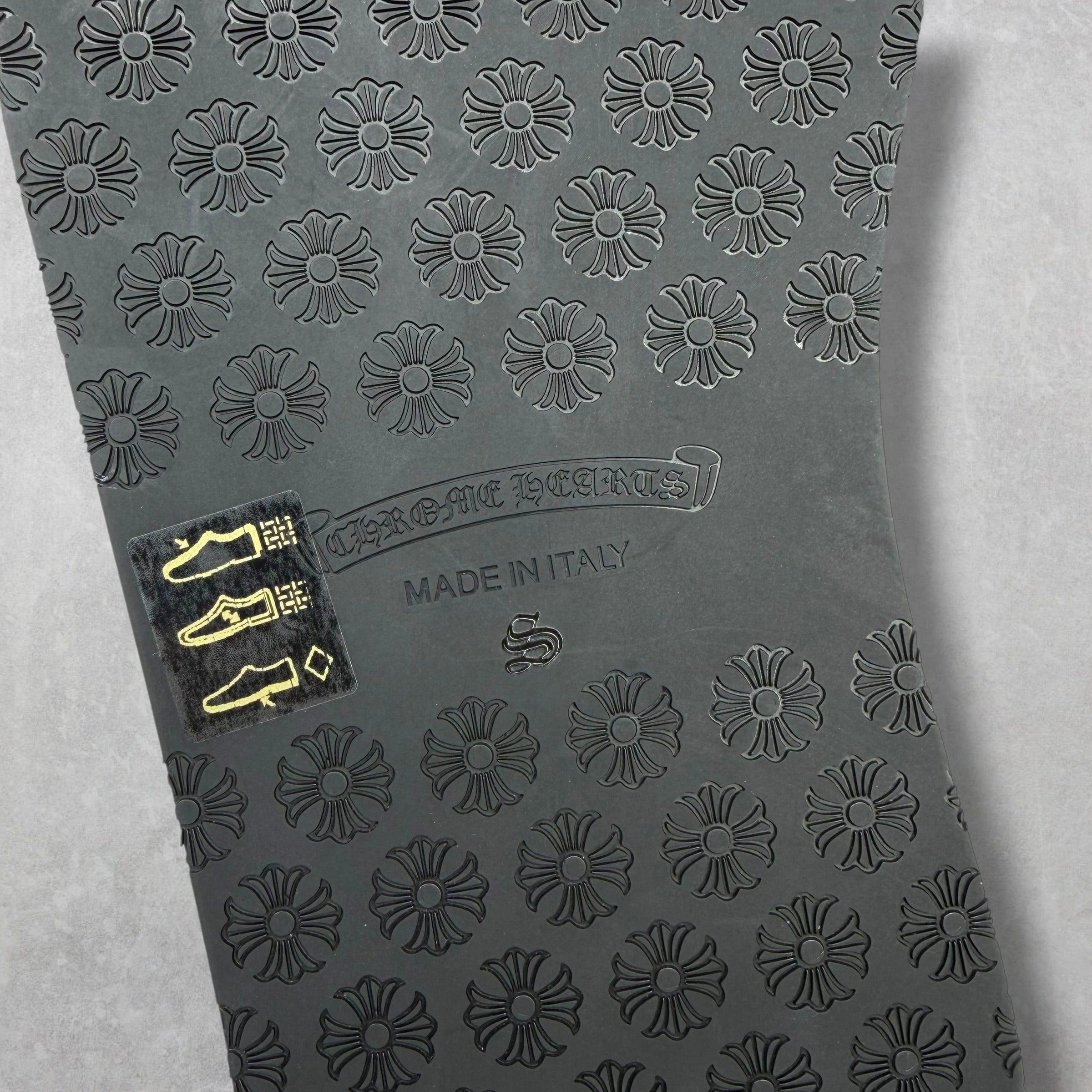 Chrome Hearts Hotel Slippers Black S (7-7.5US)