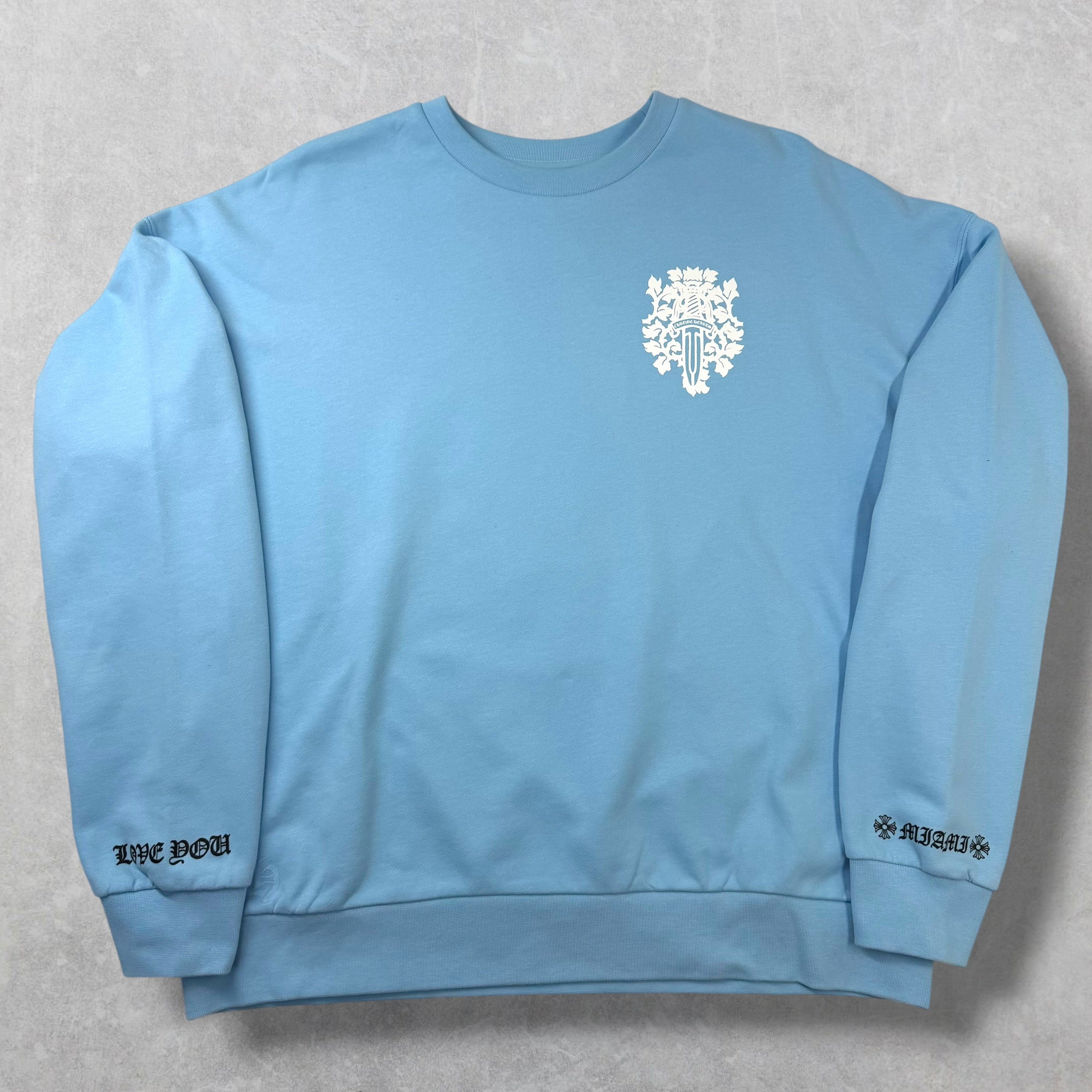 Chrome hearts Miami Art Basel Exclusive Dagger Crewneck XL