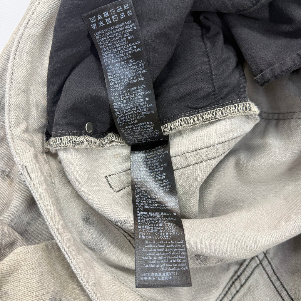 Balenciaga Super Destroyed Baggy Grey Jeans M (34)