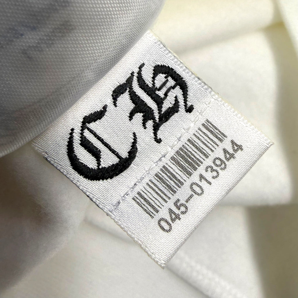 Chrome Hearts Silver Foil Hoodie White L