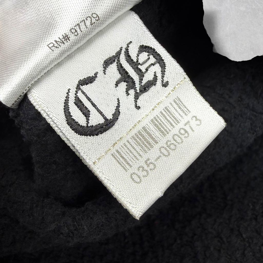 Chrome Hearts Neck Logo Black Crewneck XL