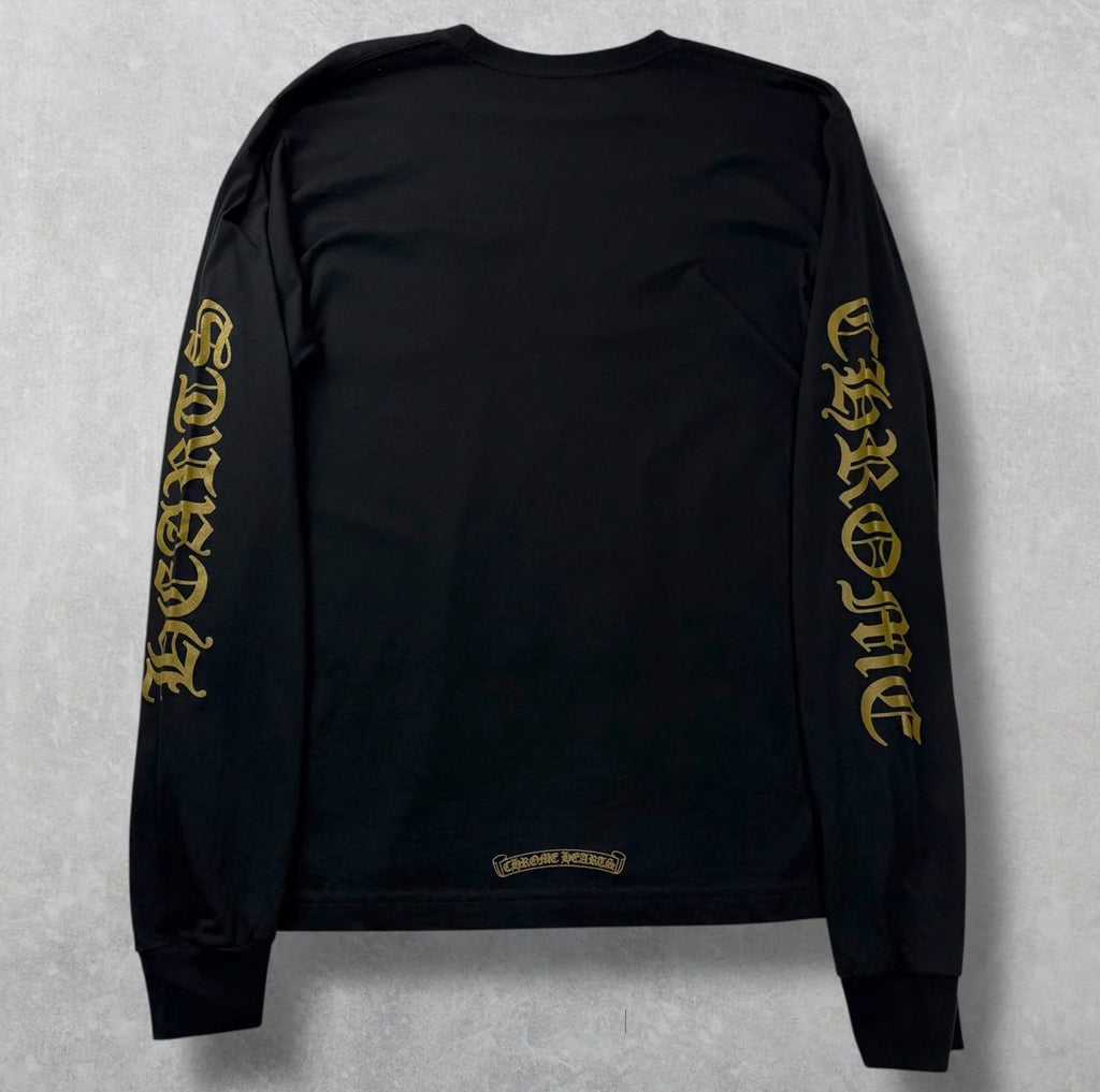 Chrome hearts Olive Neck Logo L/S M