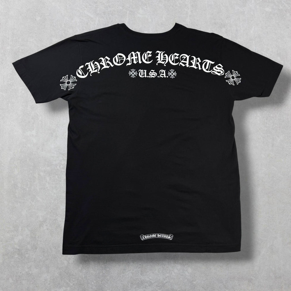 Chrome Hearts Script Logo USA Tee XL