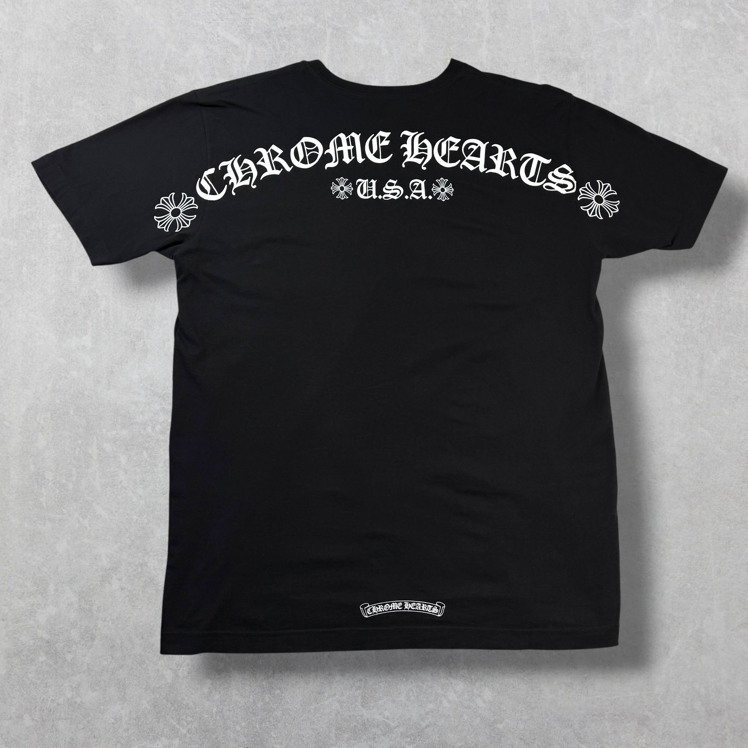Chrome Hearts Script Logo USA Tee XL