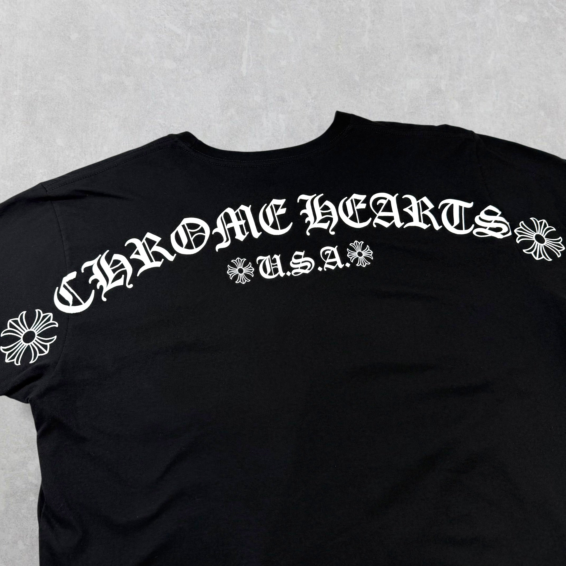 Chrome Hearts Script Logo USA Tee XL