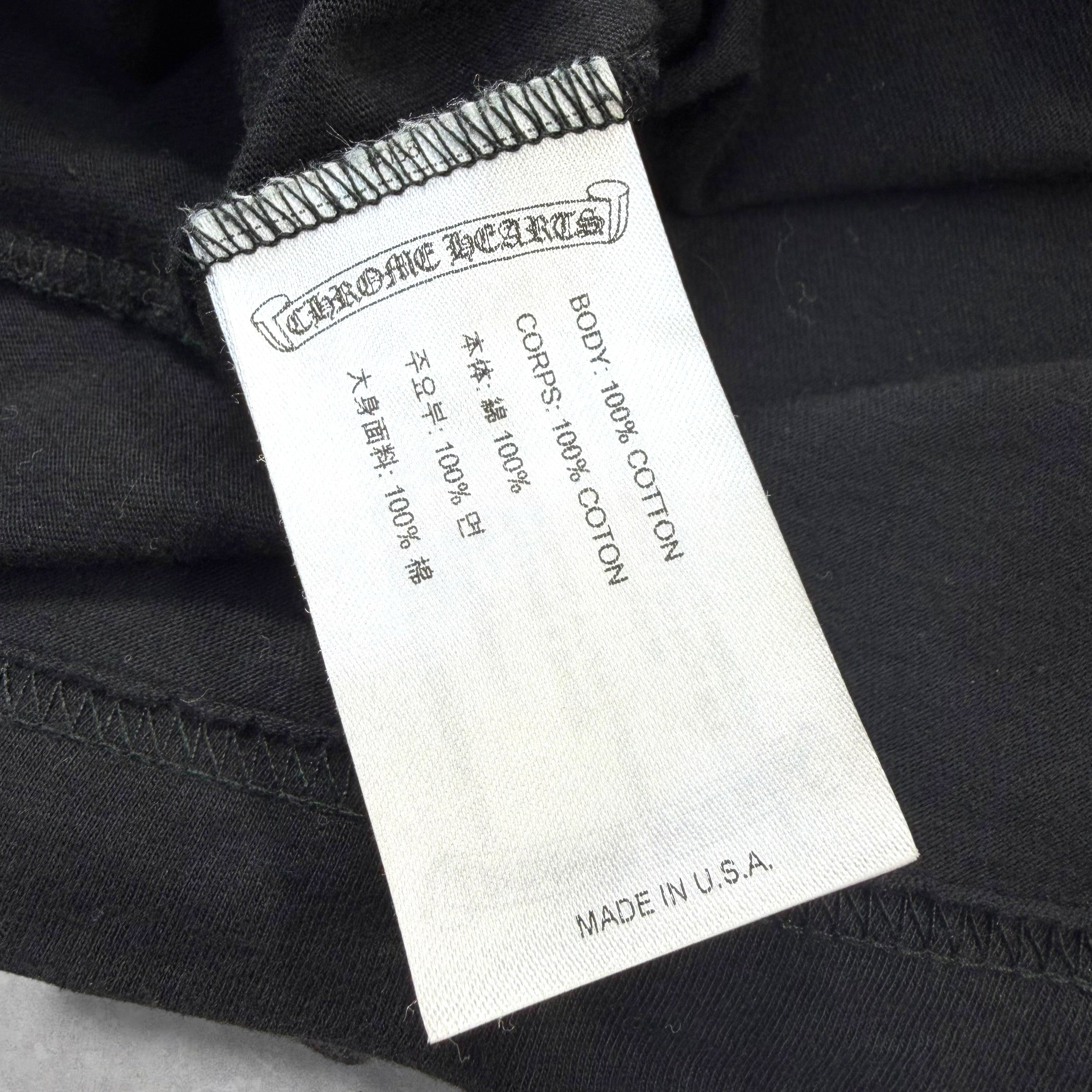 Chrome Hearts Script Logo USA Tee XL