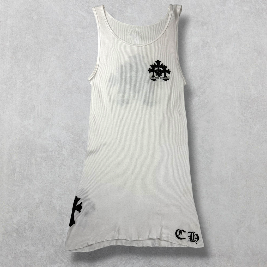 Chrome Hearts Triple Cross Tank Top L