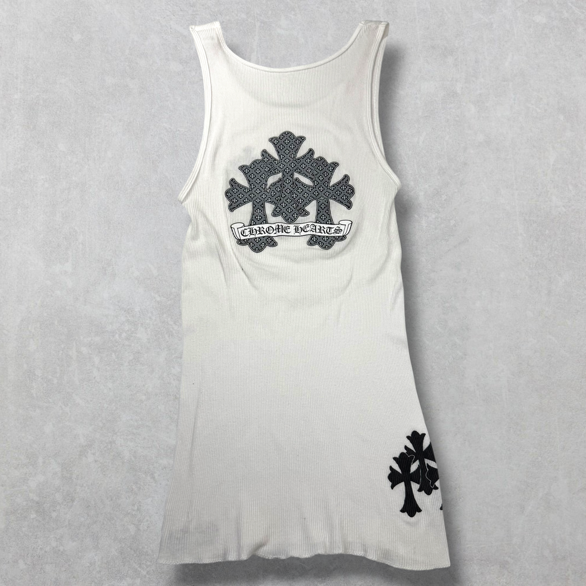 Chrome Hearts Triple Cross Tank Top L