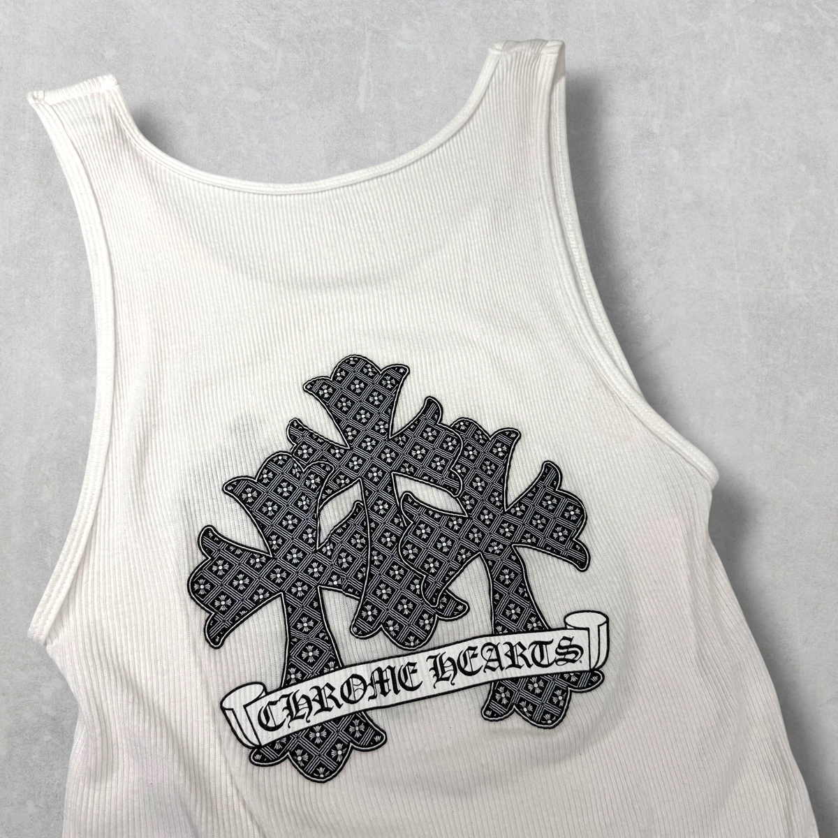 Chrome Hearts Triple Cross Tank Top L