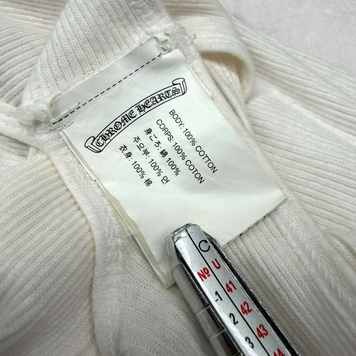 Chrome Hearts Triple Cross Tank Top L