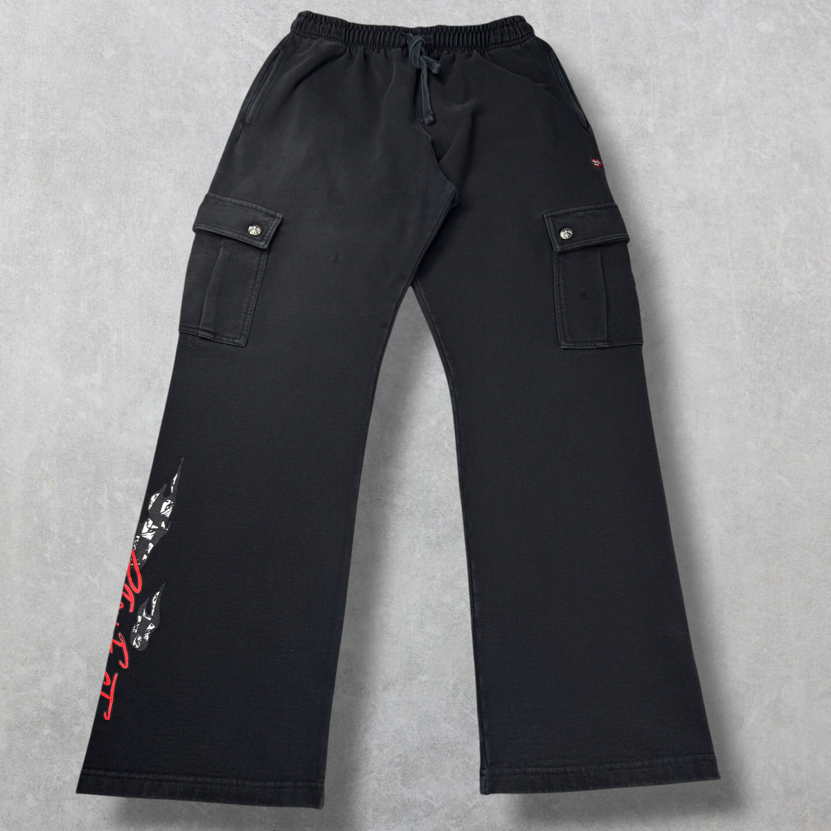Chrome Hearts Matty Boy 'Stay Fast' Cargo Sweats L
