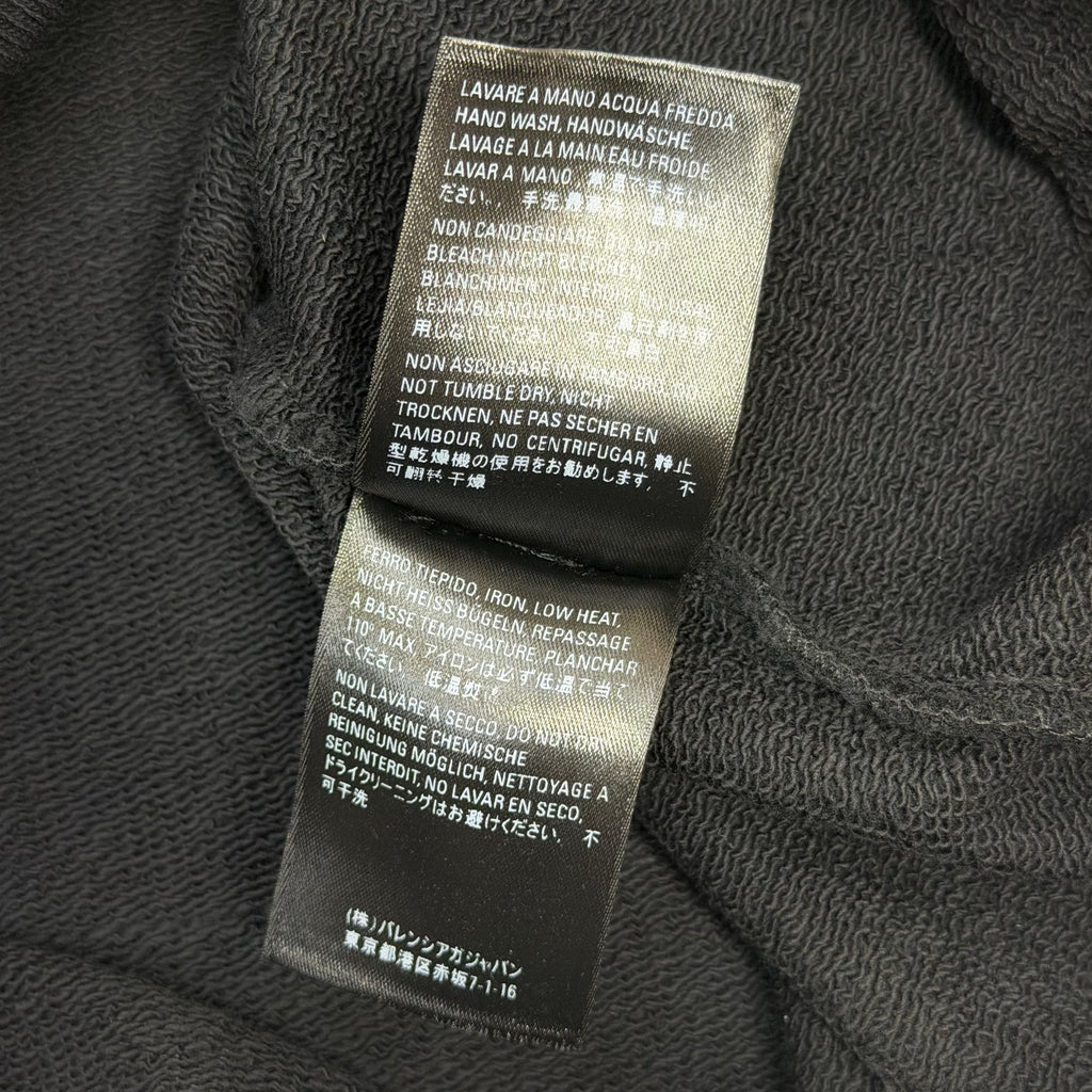 Balenciaga Black Logo Hoodie S (M)