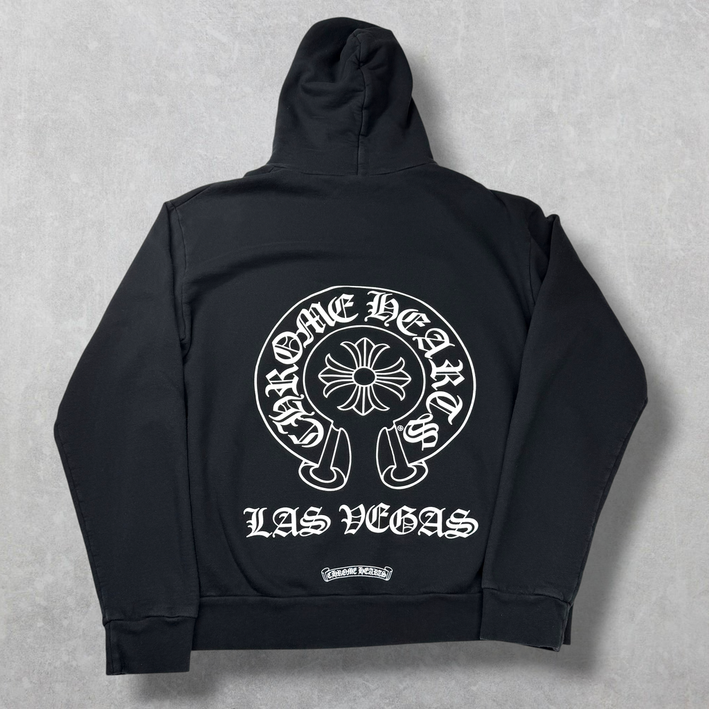 Chrome Hearts Las Vegas Horseshoe Logo Hoodie M
