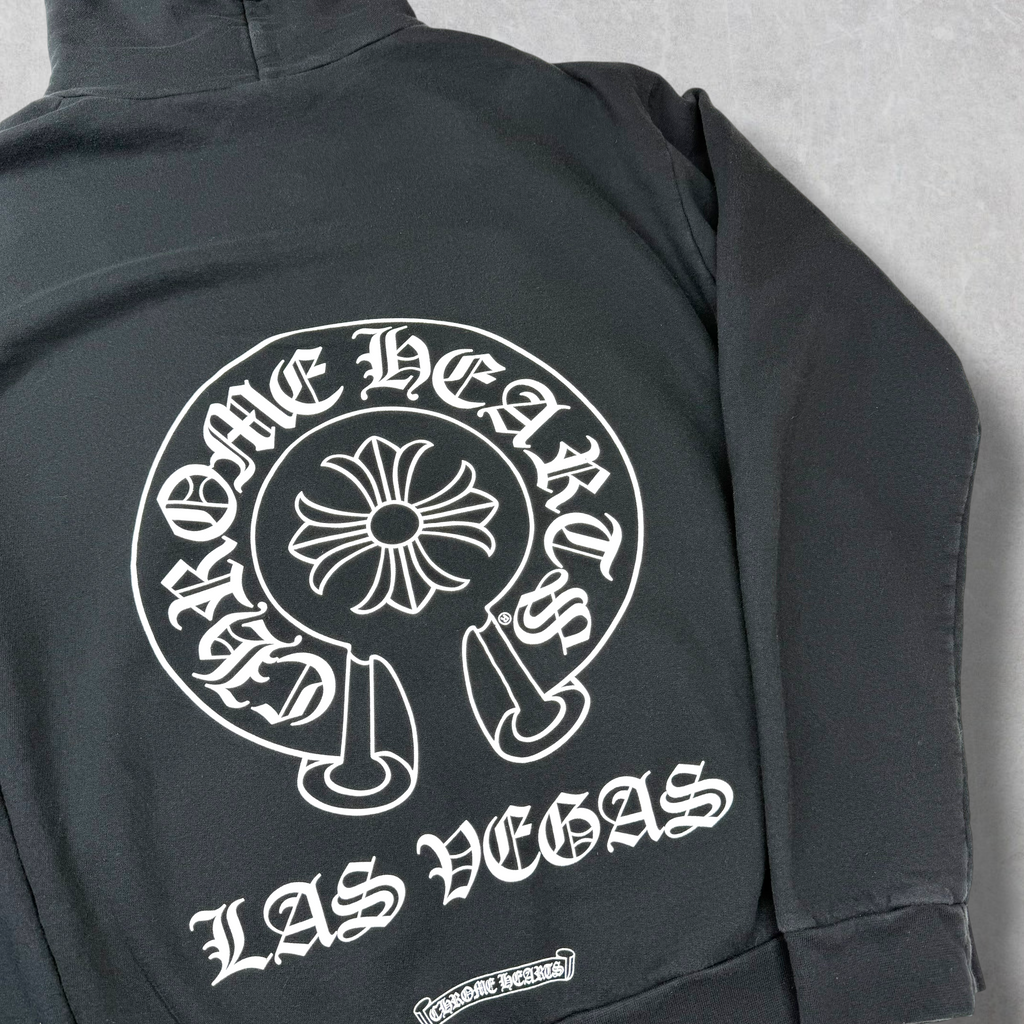 Chrome Hearts Las Vegas Horseshoe Logo Hoodie M