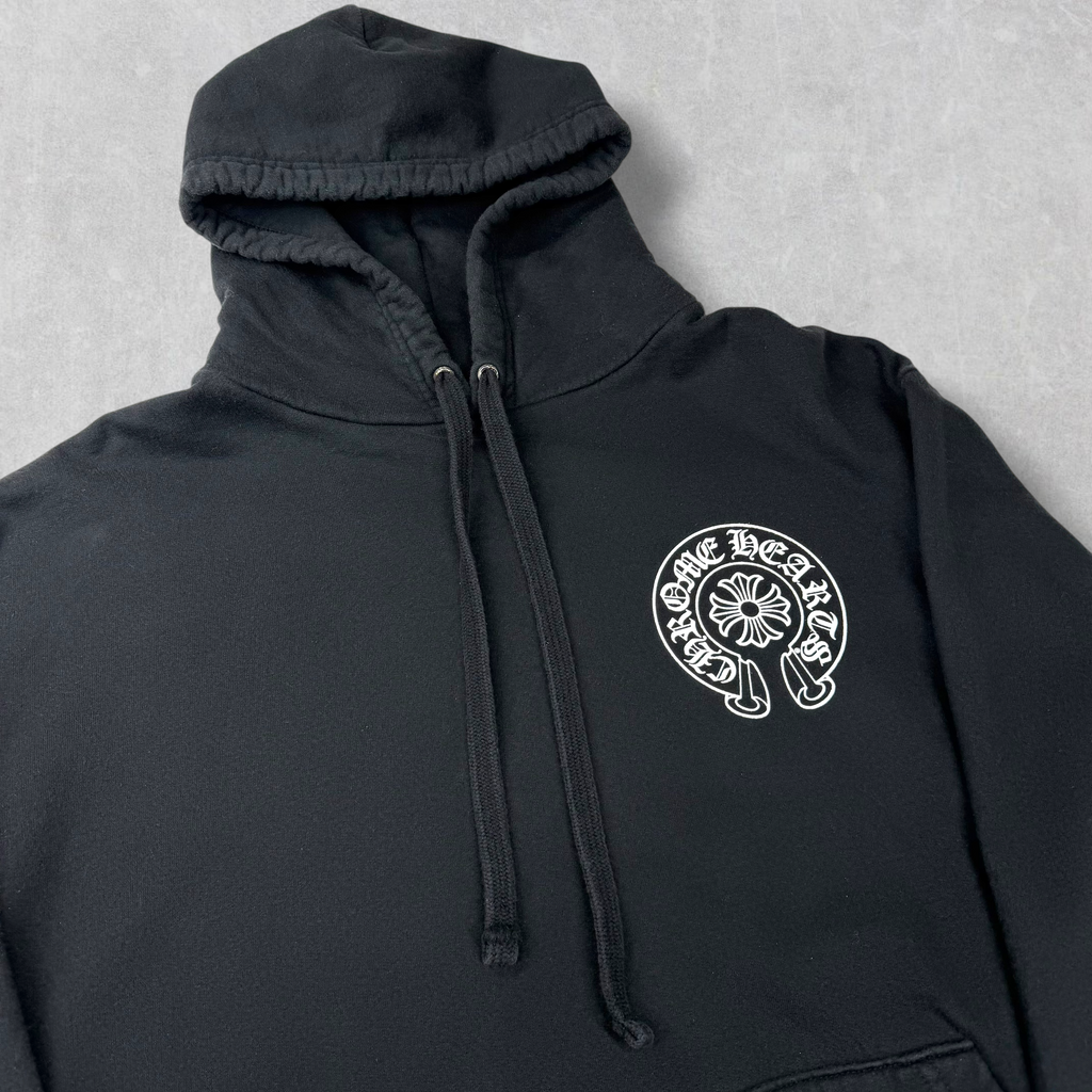 Chrome Hearts Las Vegas Horseshoe Logo Hoodie M