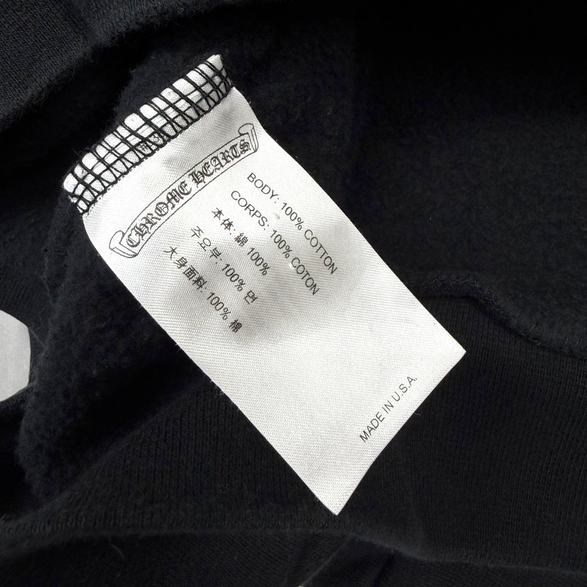 Chrome Hearts Las Vegas Horseshoe Logo Hoodie M