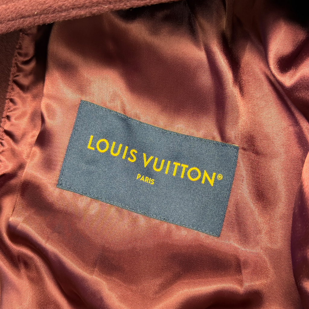 Louis Vuitton Embroidered Calfskin Varsity Jacket 52 (L)