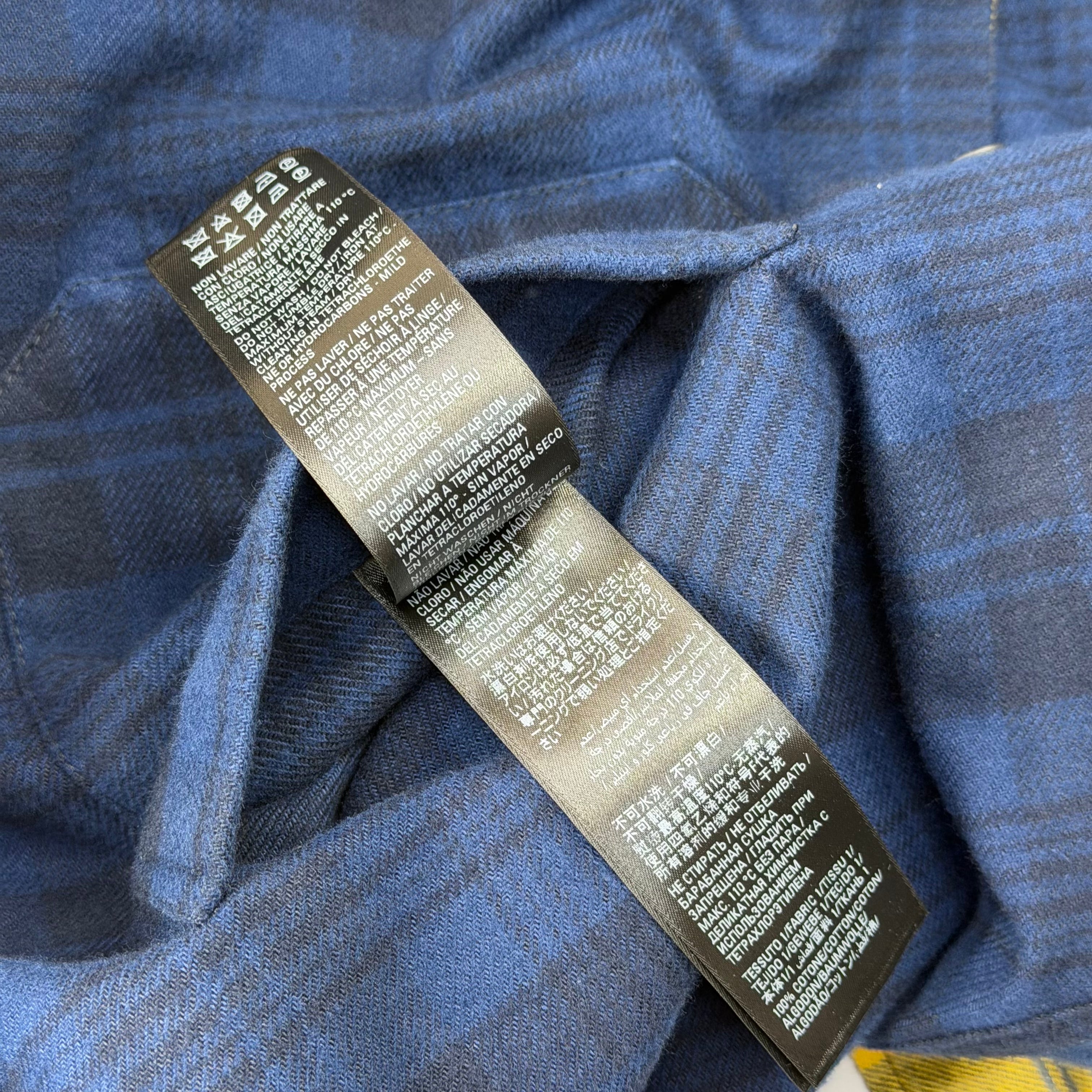Balenciaga Reversible Checked Cotton-Flannel S (XXL)