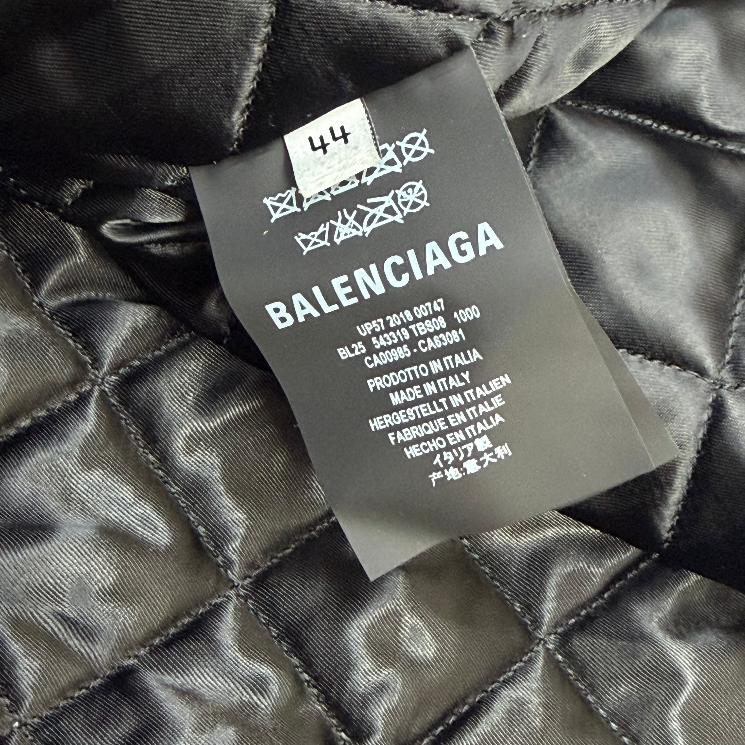 Balenciaga Fringe Taxi Leather Vest 44 (XXXL)