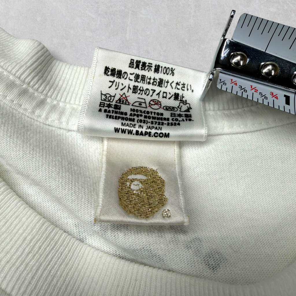 Bape Blue Baby Milo & Lisa Sex tee M