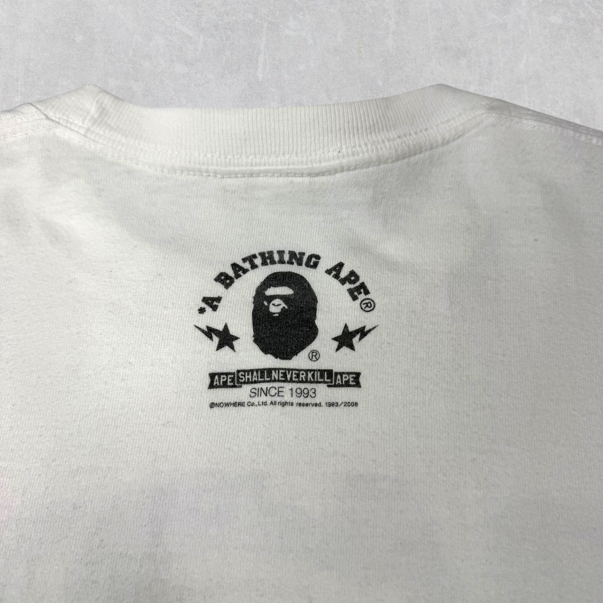 Bape Blue Baby Milo & Lisa Sex tee M