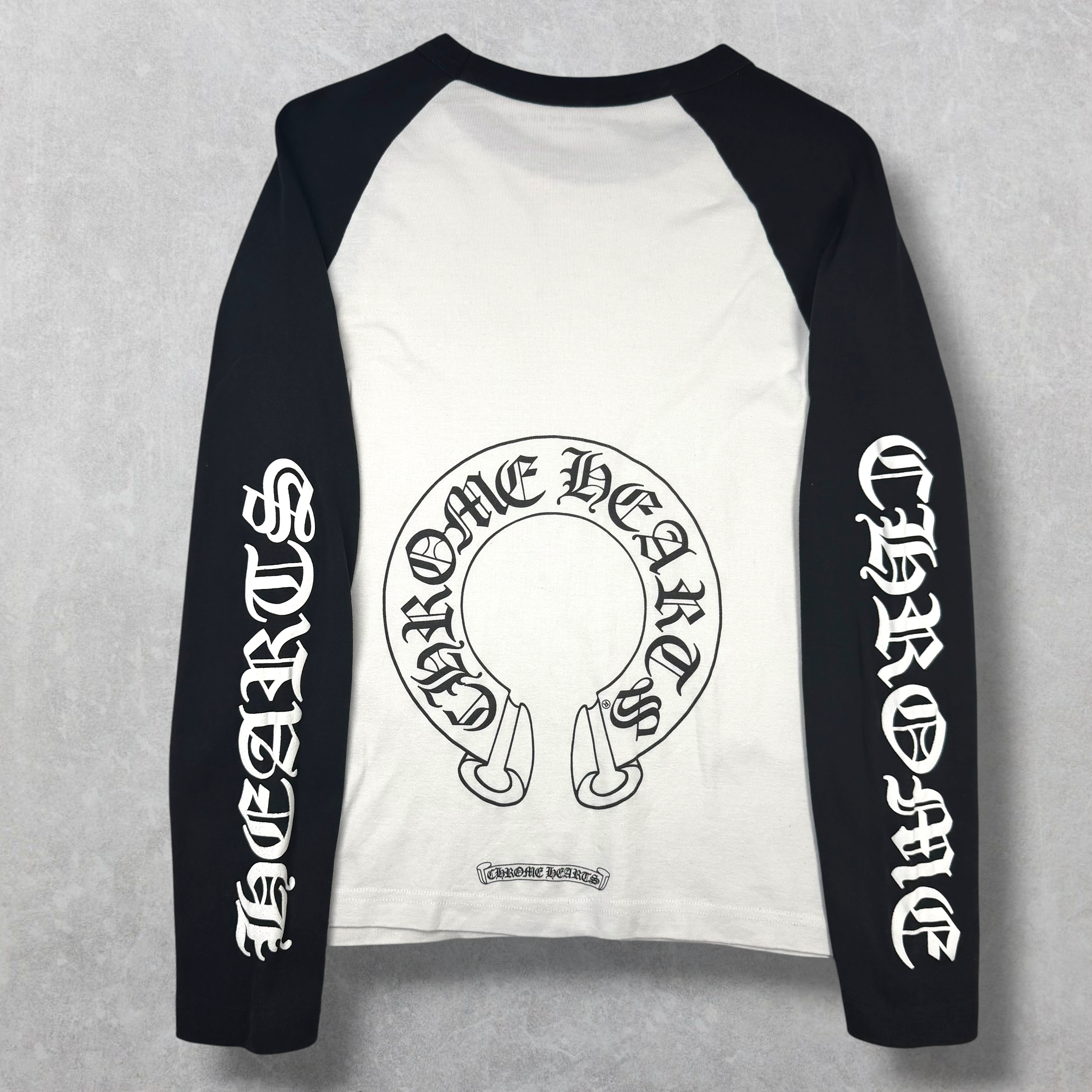 Chrome Hearts CH Black Baseball Shirt M