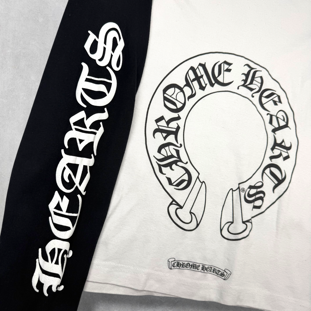 Chrome Hearts CH Black Baseball Shirt M