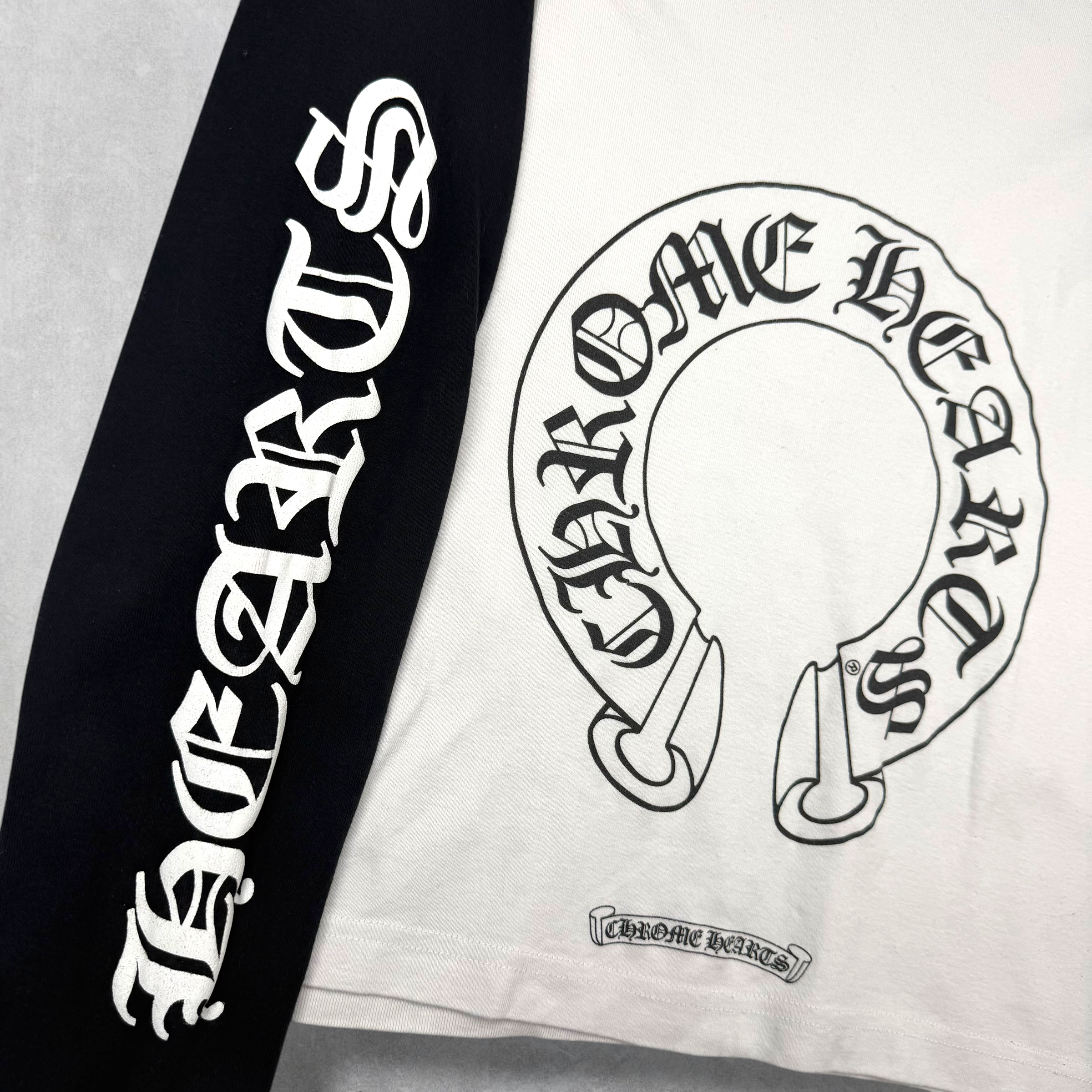 Chrome Hearts CH Black Baseball Shirt M