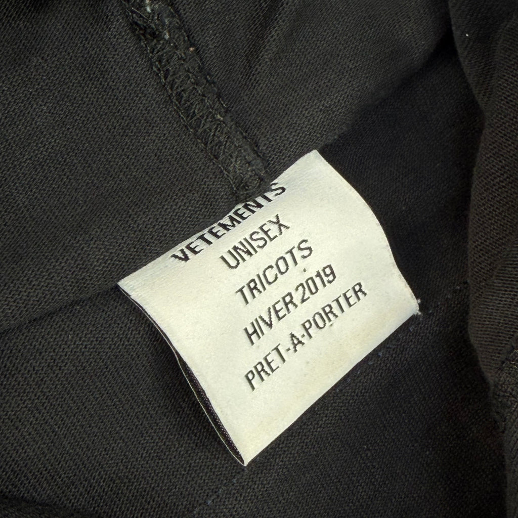 Vetements "Bulldog Spirit" Patch Hoodie L (XXL)