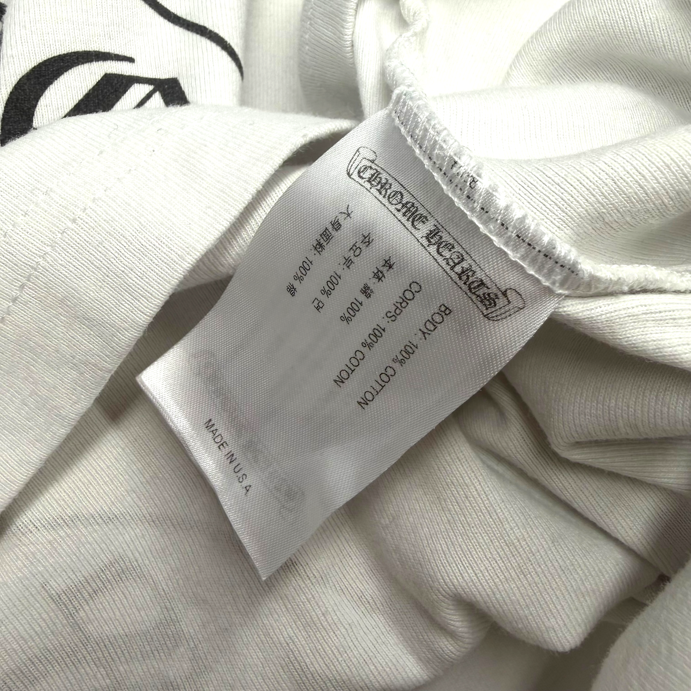 Chrome Hearts CH Black Baseball Shirt M