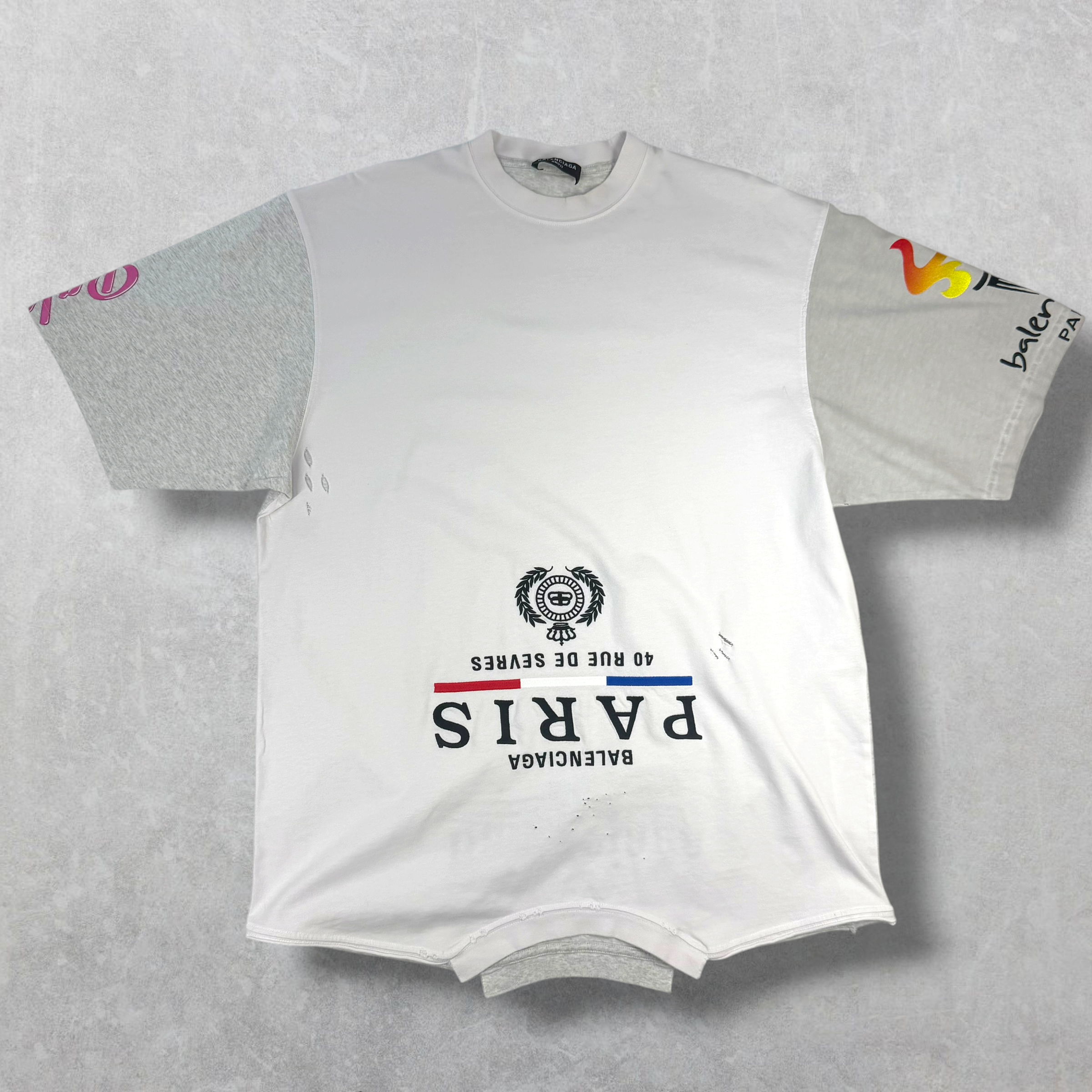 Balenciaga Oversized Reconstructed Tee 3 (XXL)