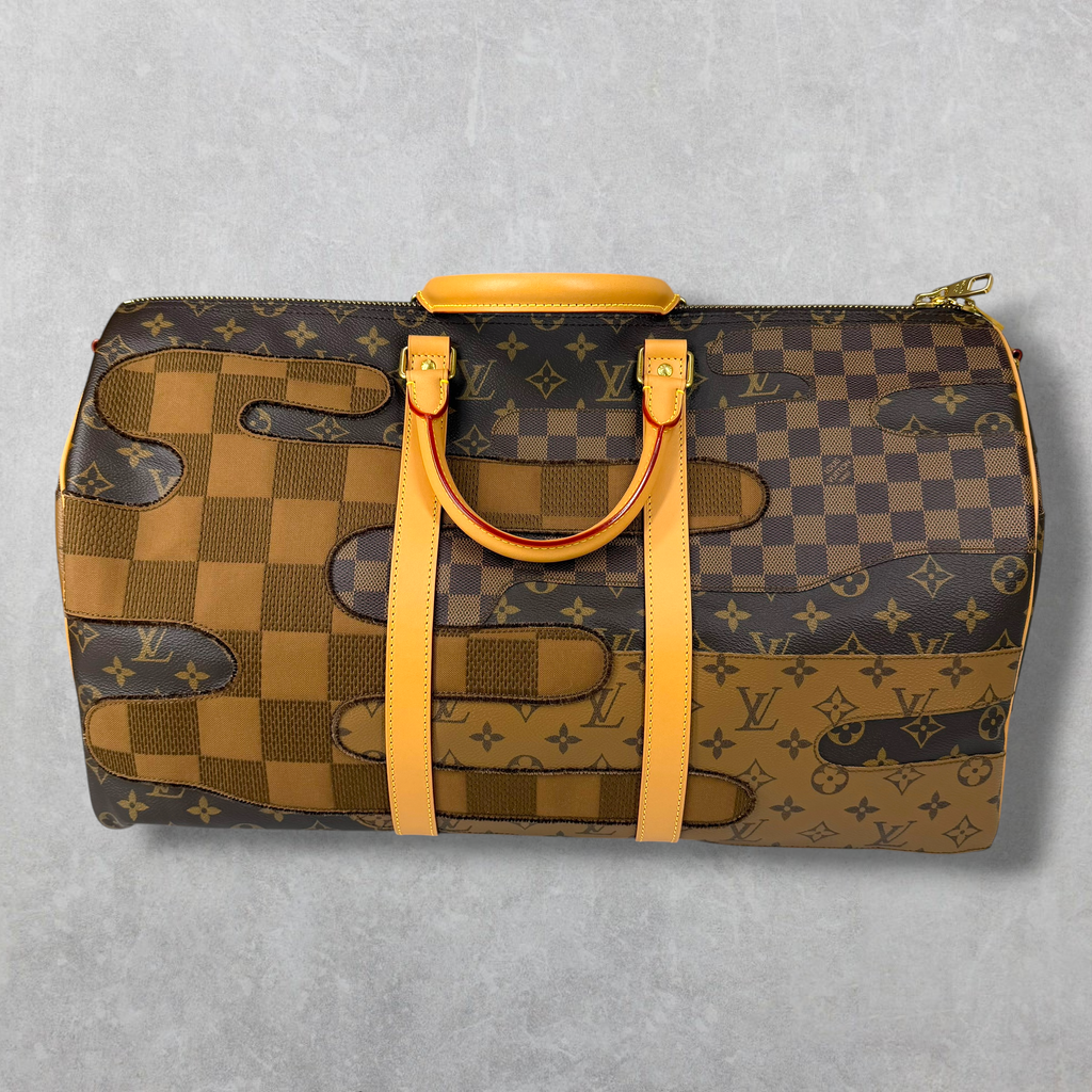 Louis Vuitton x Nigo Keepall Bandouliere 50 Brown