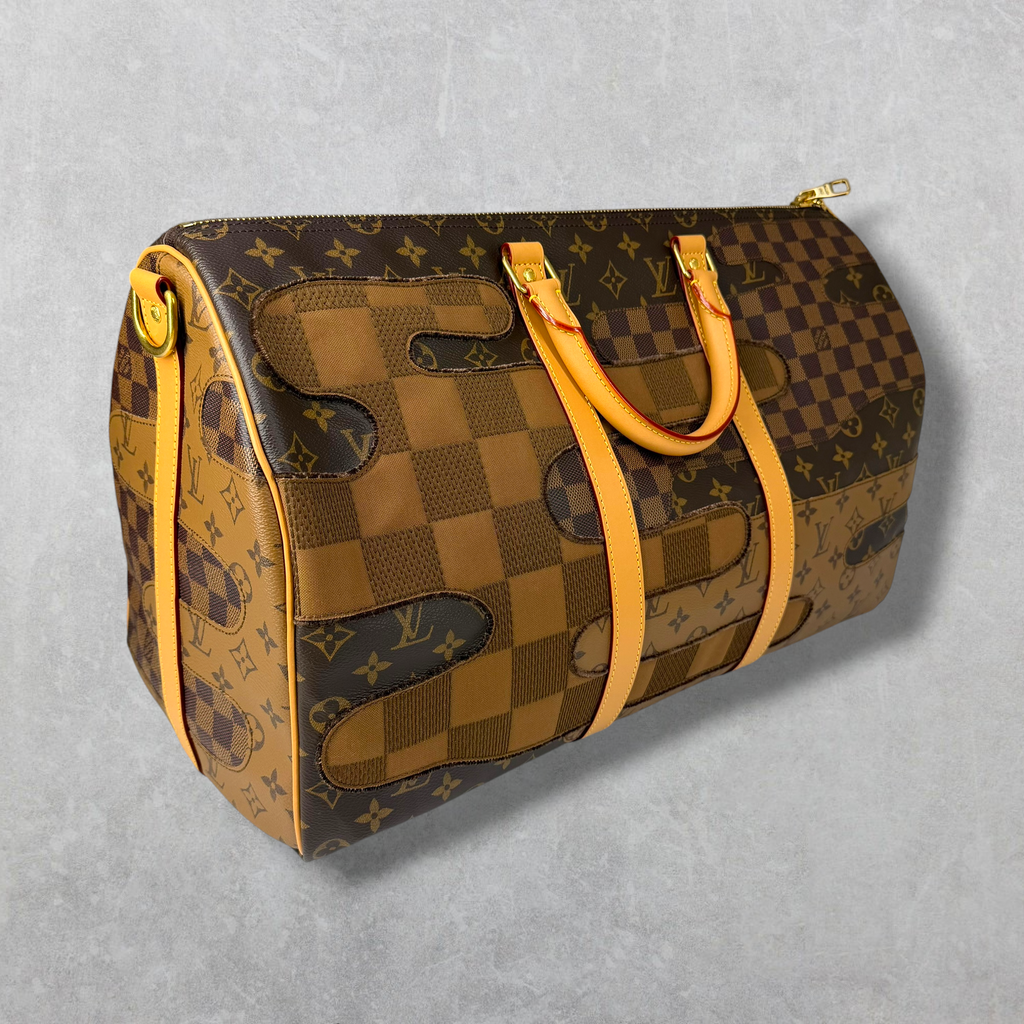 Louis Vuitton x Nigo Keepall Bandouliere 50 Brown