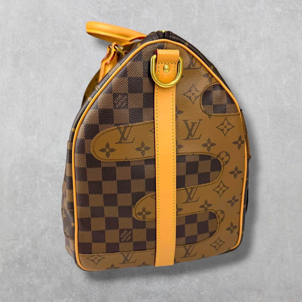Louis Vuitton x Nigo Keepall Bandouliere 50 Brown
