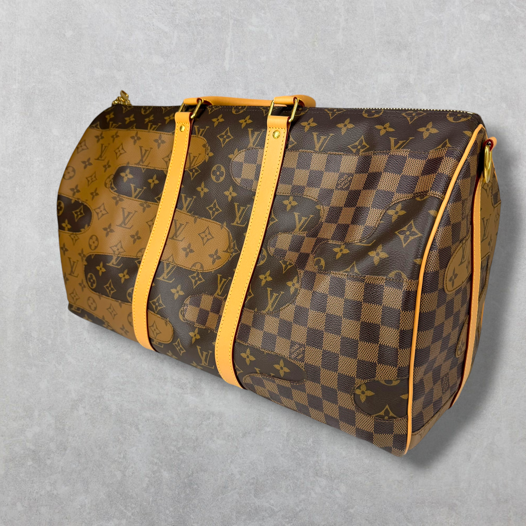 Louis Vuitton x Nigo Keepall Bandouliere 50 Brown