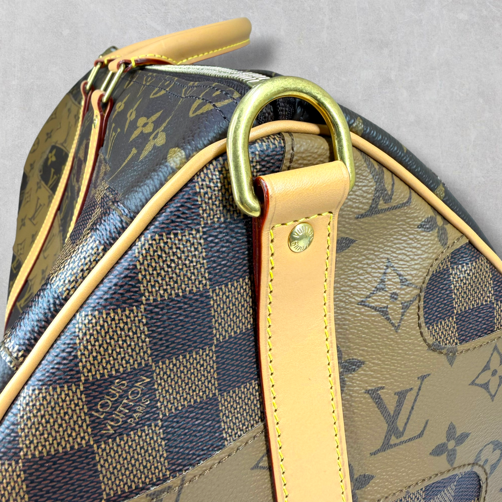 Louis Vuitton x Nigo Keepall Bandouliere 50 Brown