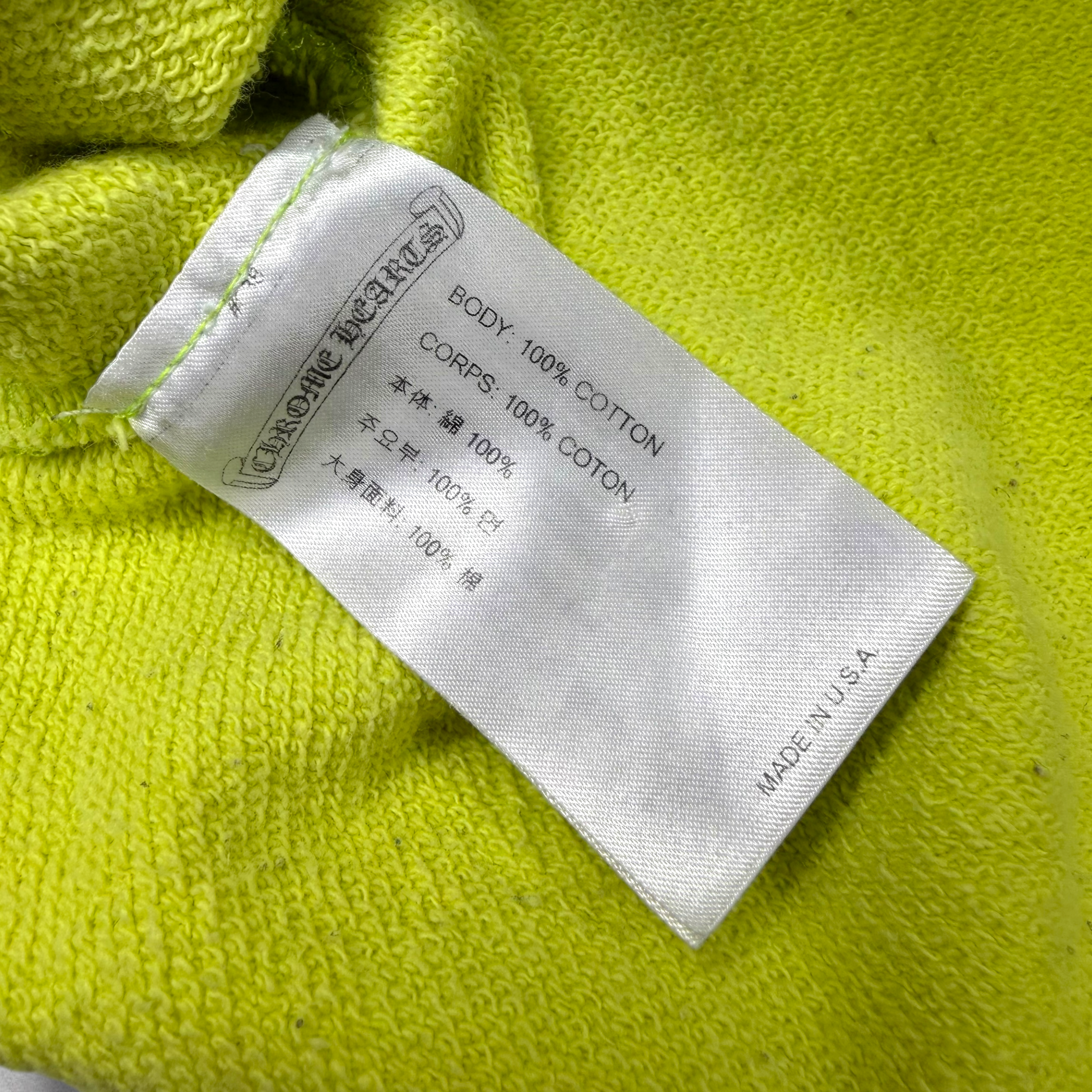 Chrome Hearts Matty Boy Link Neon Hoodie L (M)