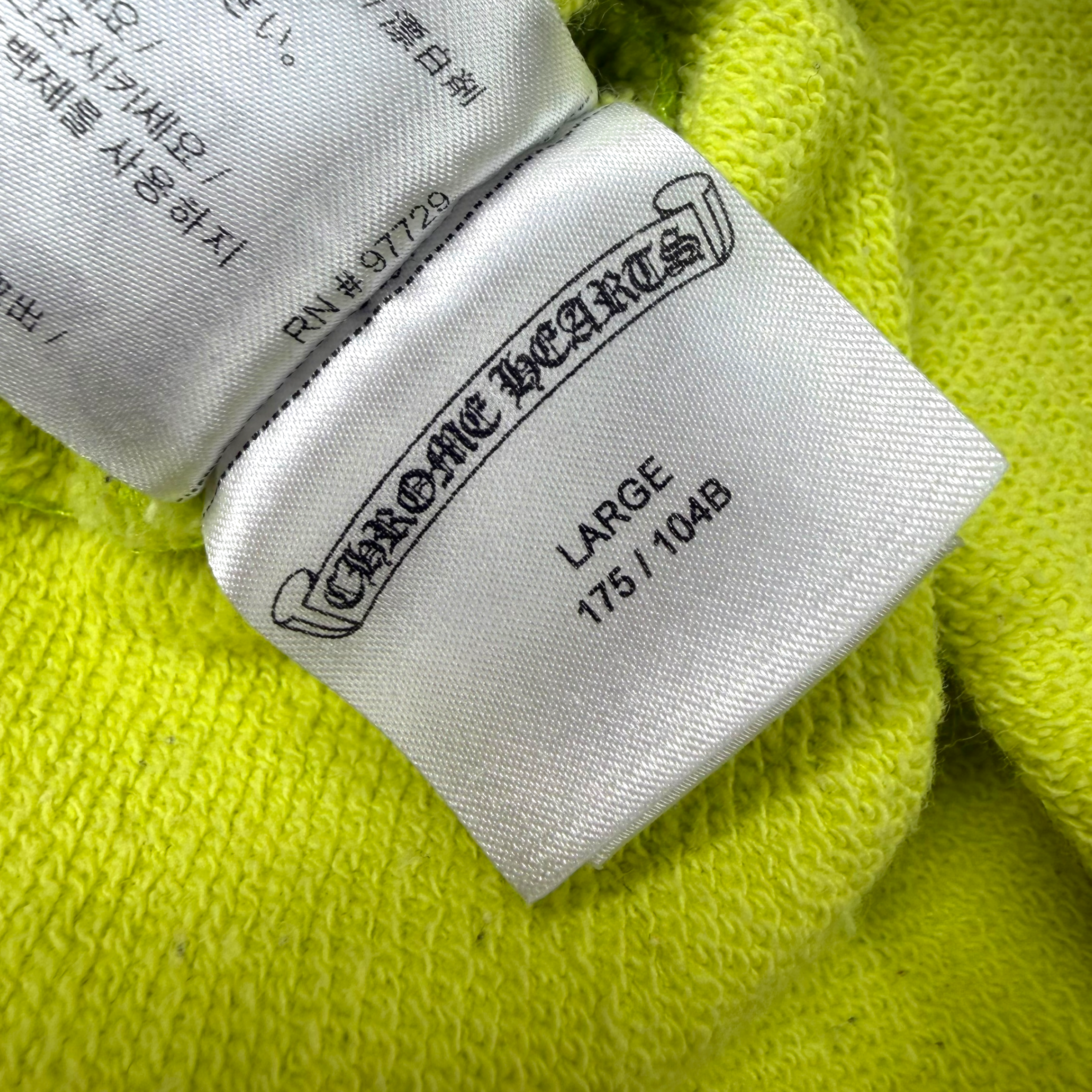 Chrome Hearts Matty Boy Link Neon Hoodie L (M)