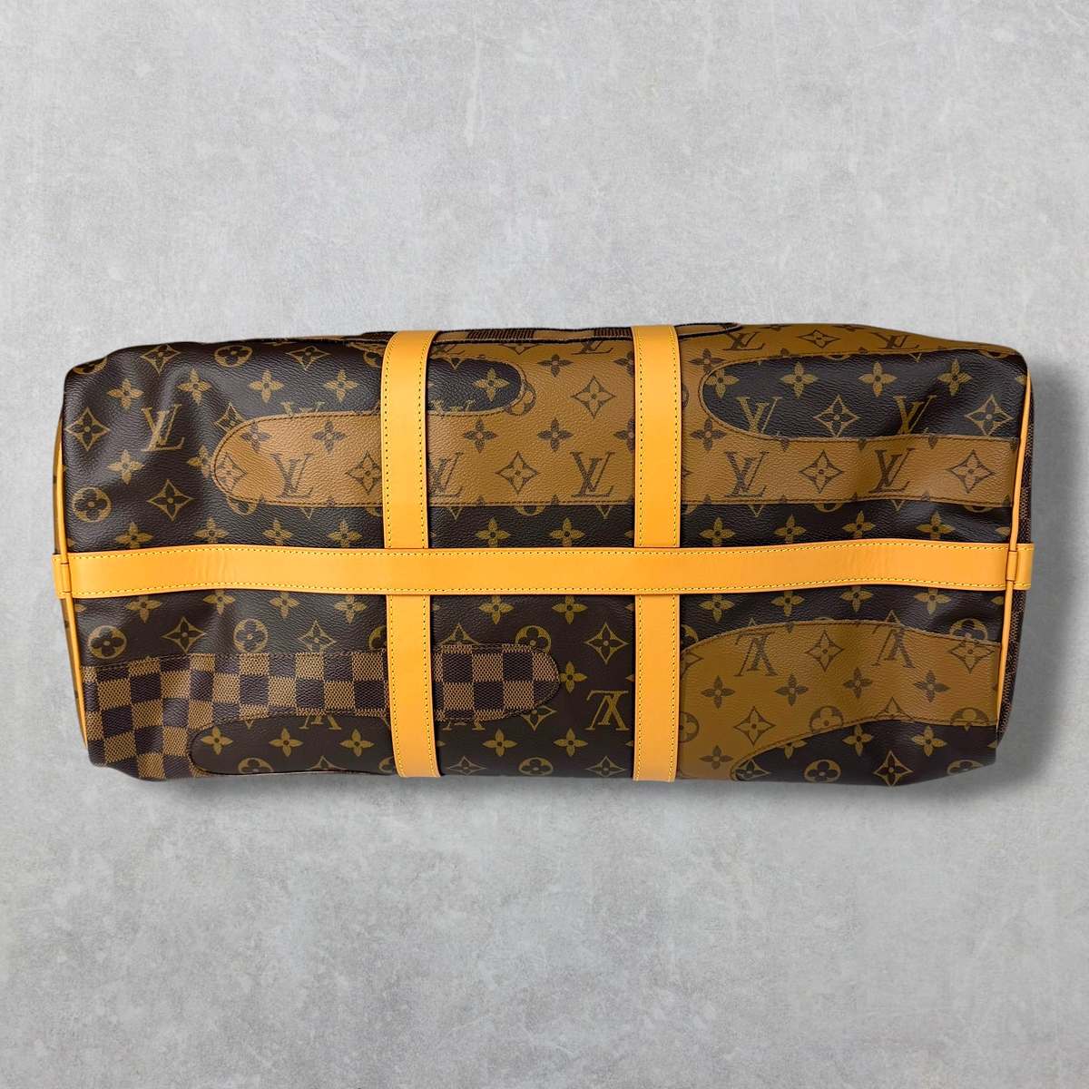 Louis Vuitton x Nigo Keepall Bandouliere 50 Brown