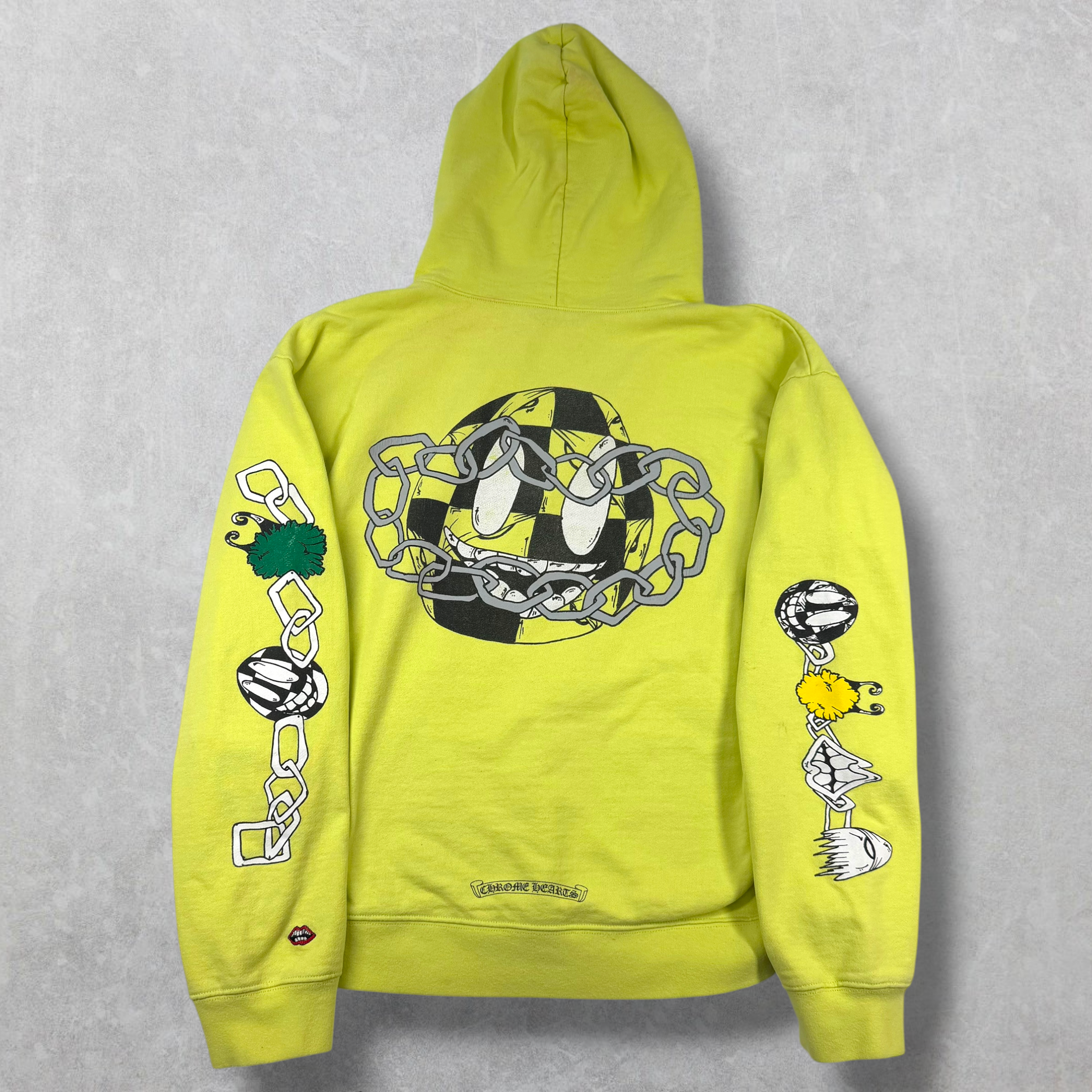 Chrome Hearts Matty Boy Link Neon Hoodie L (M)