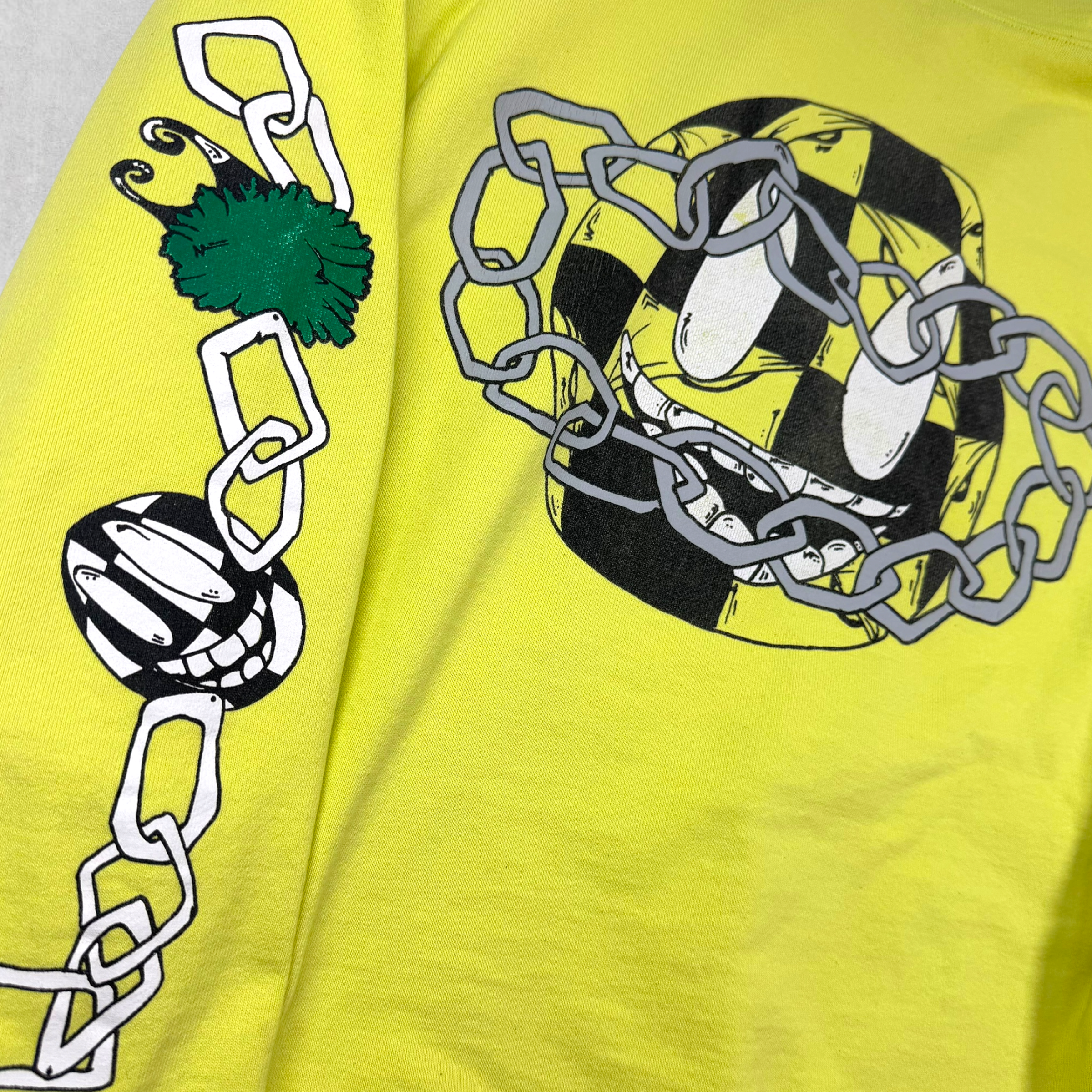 Chrome Hearts Matty Boy Link Neon Hoodie L (M)