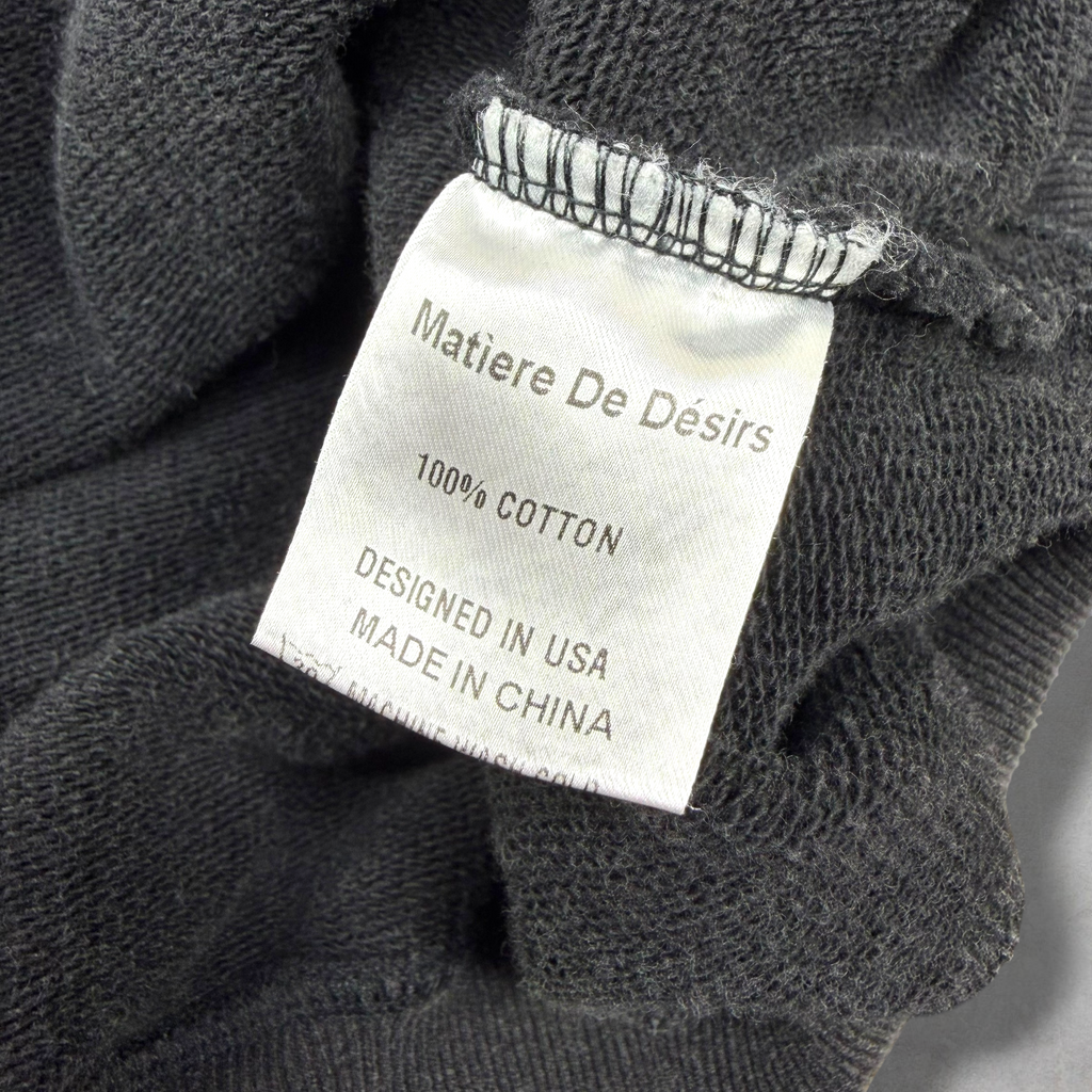 Matière de Désirs Encore Trashed Hoodie XXL